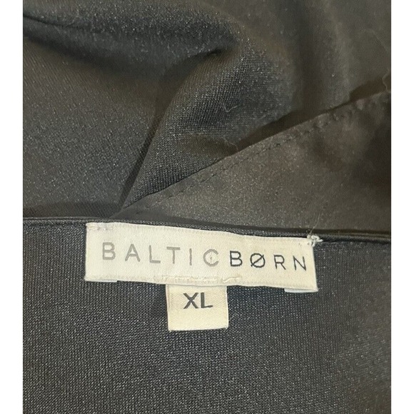 Baltic Born Black Wrap Dress - Picture 7 of 8